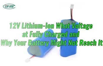 12 v lithium ion what voltage at fully charged and why your battery might not reach it