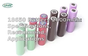 18650 battery 2600mah specifications recommend applications