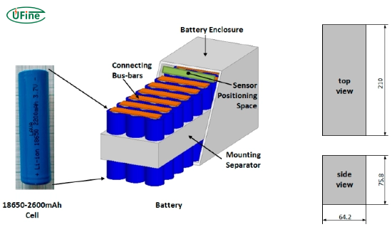 18650 battery pack design