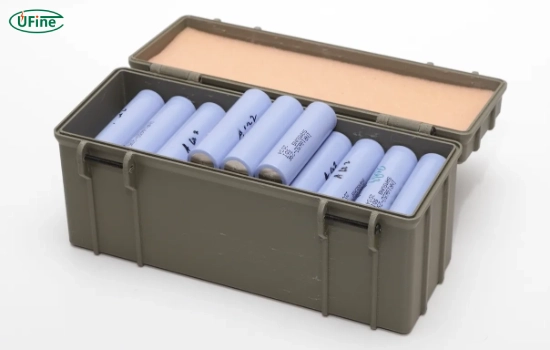 18650 battery storage