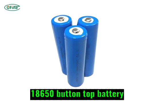 18650 button top battery