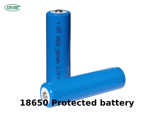 18650 protected battery