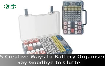 5 creative ways to battery organiser