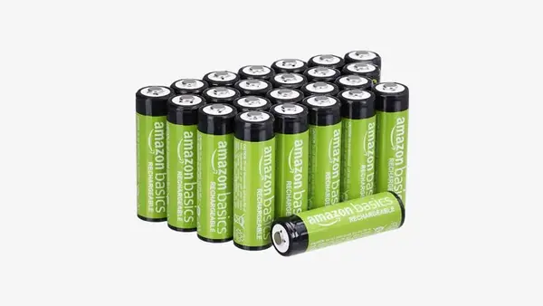 amazon basics 24 pack rechargeable aa ni mh batteries