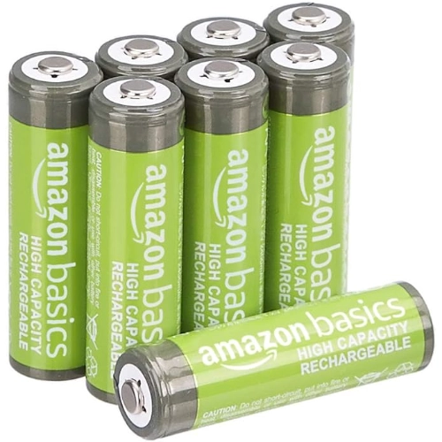 amazonbasics aa high capacity rechargeable batteries
