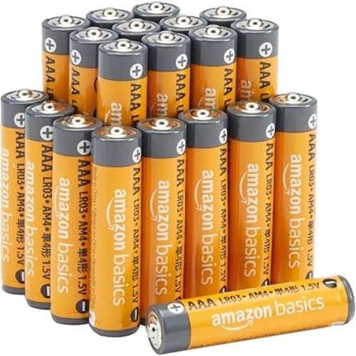 amazonbasics aaa high performance alkaline batteries