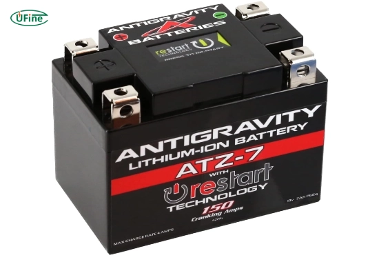 antigravity atz 7 performance lithium motorcycle powersport battery