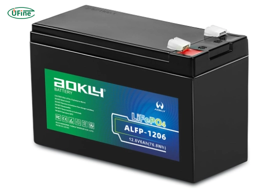 aokly 12v 06ah lifepo4 rechargeable battery