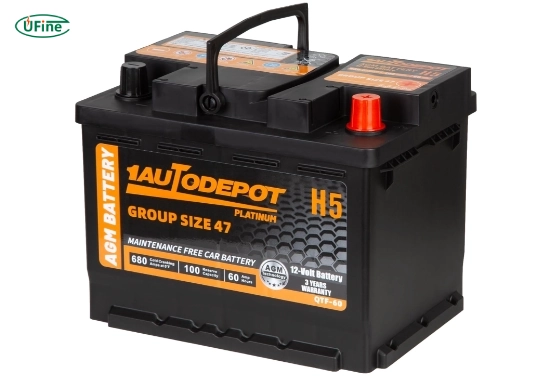 bci group 47 car battery 12v 60ah size h5 automotive battery