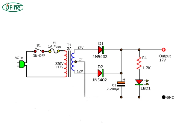 12v power supply circuit