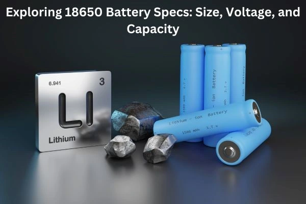 18650 battery specs