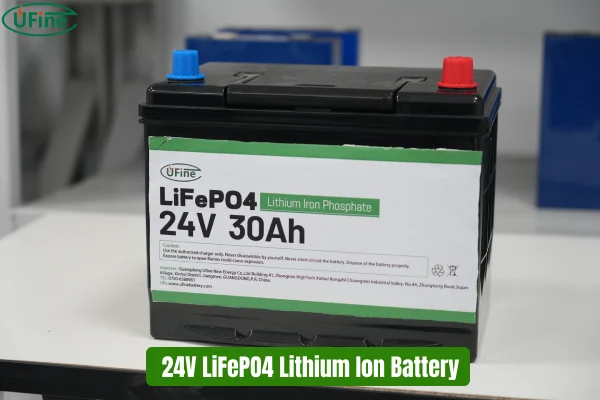 24v lifepo4 lithium ion battery