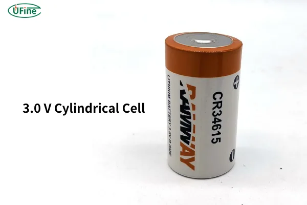 3.0v cylindrical cell