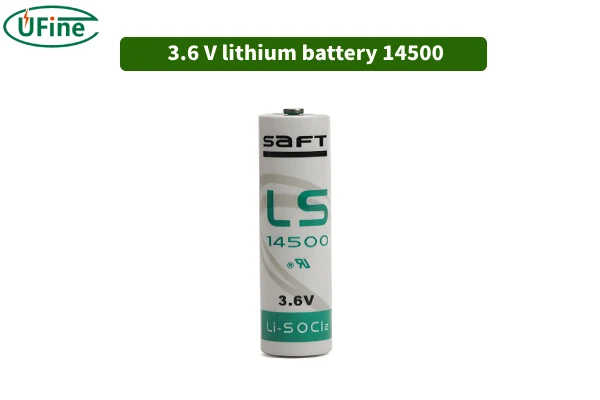 3.6 v lithium battery 14500