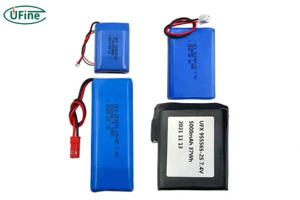 7.4 v lithium ion battery pack