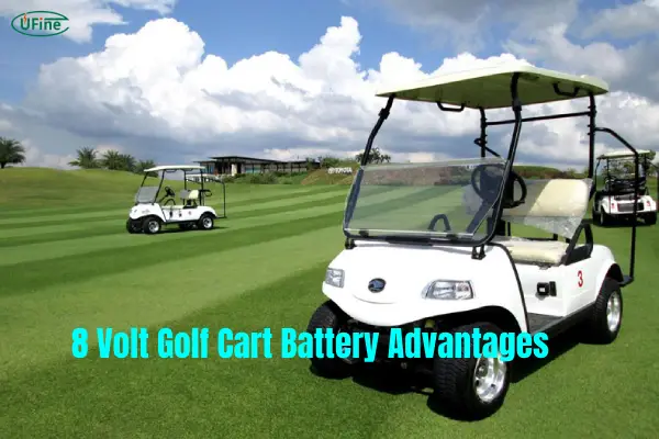 8 volt golf cart battery advantages