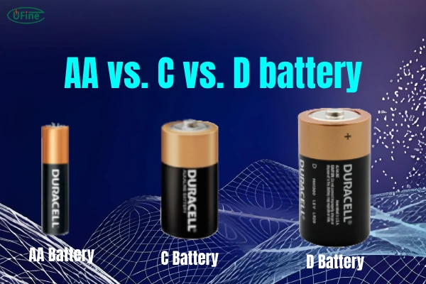 aa vs c vs d battery