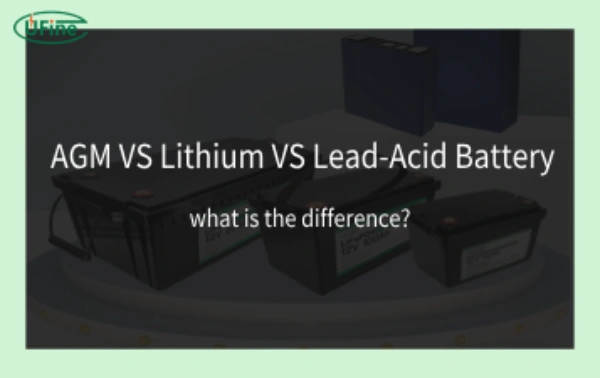 agm vs lithium vs lead acid battery
