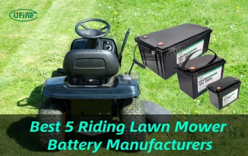 best 5 riding lawn mower battery manufacturers