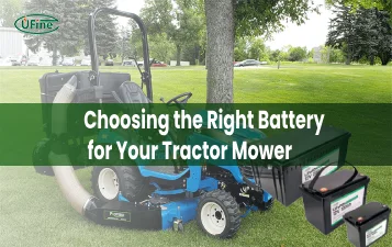 choosing the right battery for your tractor mower