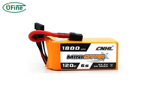 cnhl ministar 1800mah 22 2v 6s 120c lipo battery