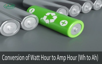 Battery Conversion of Watt Hour to Amp Hour (Wh to Ah)