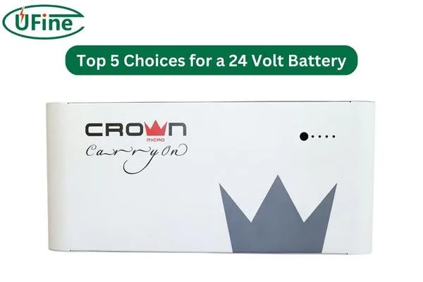 crown micro 24 volt battery