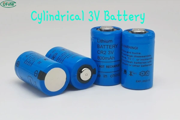 cylindrical lithium rechargeable 3 volt batteries