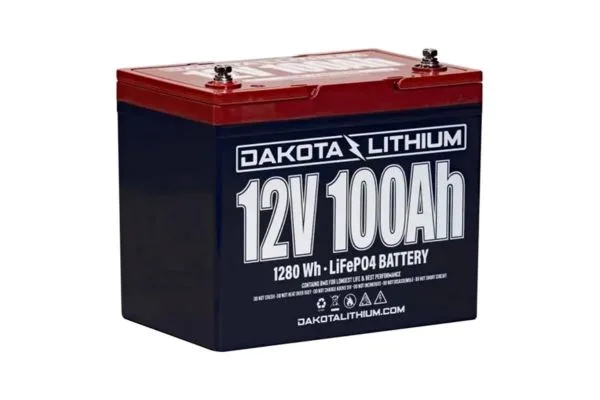 dakota lithium 12v travel trailer battery