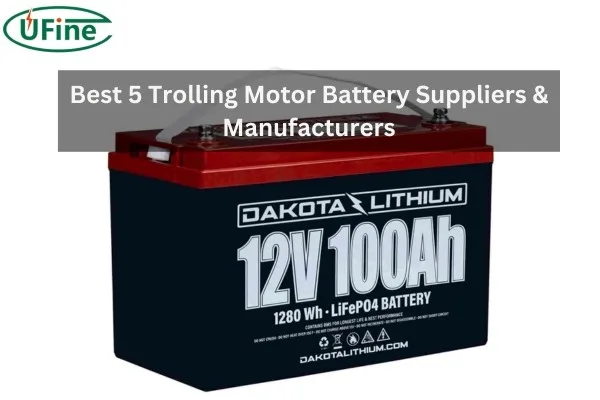 dakota lithium trolling motor battery