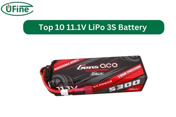 gens ace 11.1v 5300mah lipo 3s battery