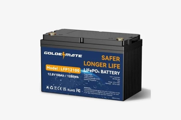 goldenmate 12v 100ah battery