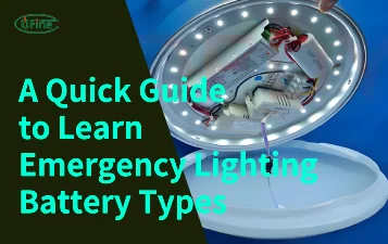 guide to learn emergency lighting battery types