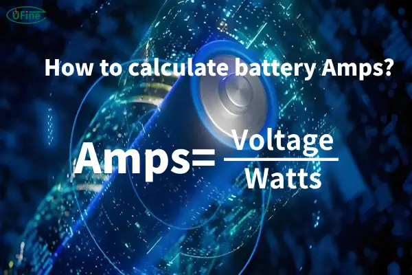 how to calculate battery amps