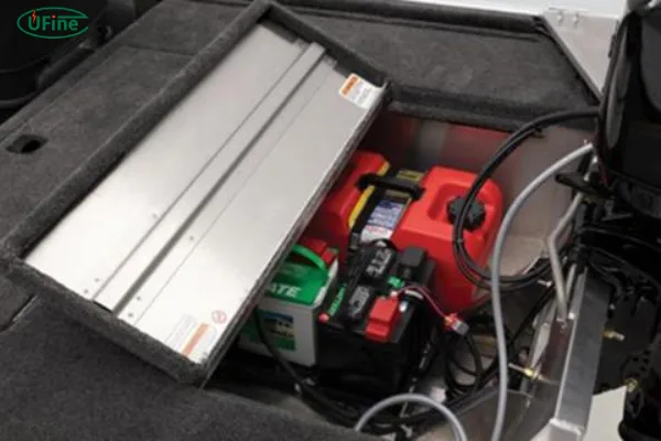 how to charge the battery with a boat battery charger