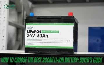 how to choose 24v lithium ion battery