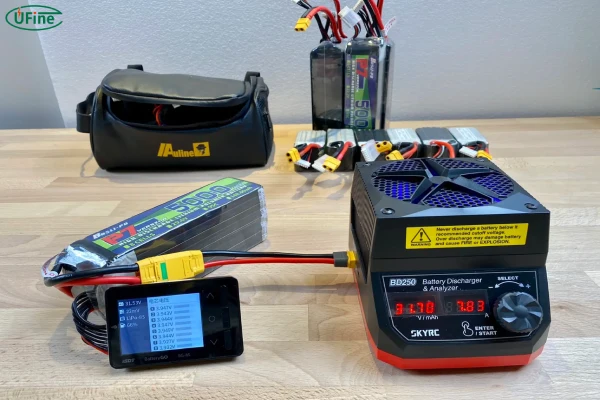 how to use a lipo battery discharger