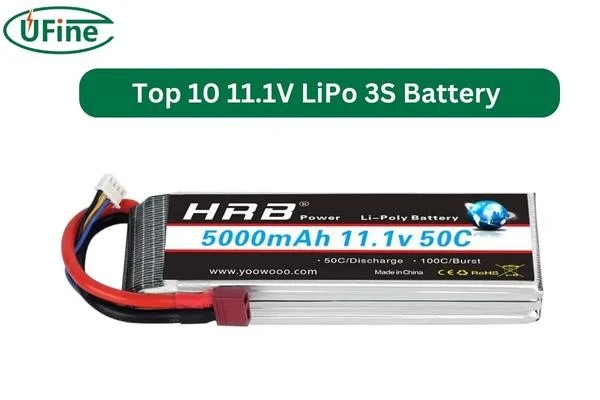 hrb 11.1v 5000mah lipo 3s battery