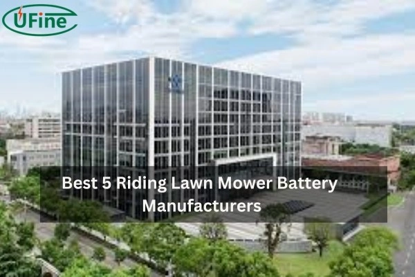 huayou riding lawn mower battery