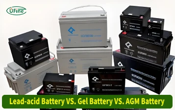 Lead Acid Battery Vs Gel Battery Vs Agm Battery