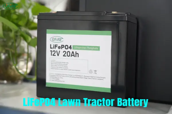 lifepo4 lawn tractor battery