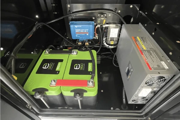 lithium battery for rv safe charging