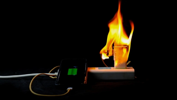 lithium battery gets hot while charging