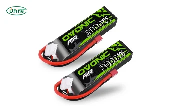 ovonic 3000mah 11.1v 3s 50c lipo battery 