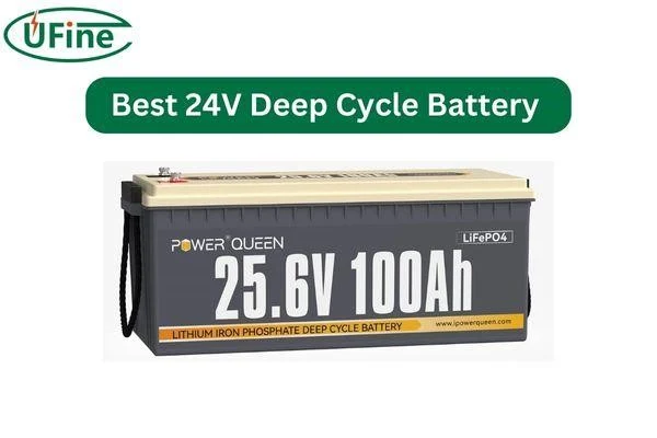 power queen 24v deep cycle battery