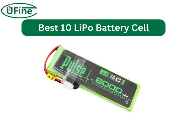 pulse 3.7v 6000mah lipo battery cell