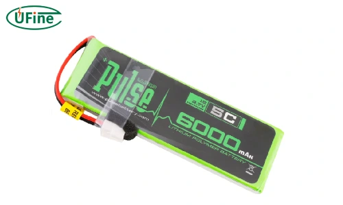 pulse 6000mah 1s 3.7v 5c lipo battery