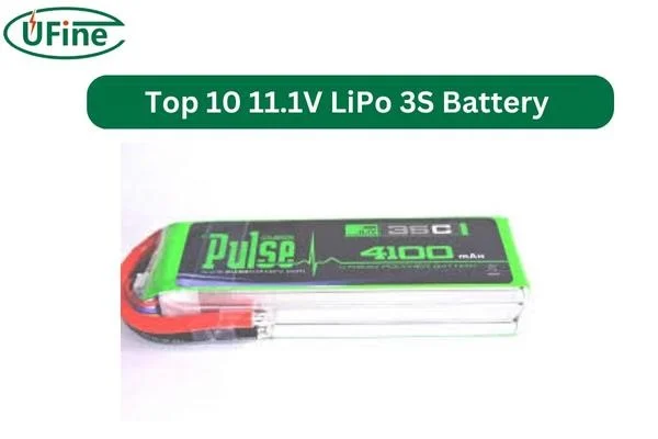 pulse ultra 11.1v 4100mah 35c lipo 3s battery