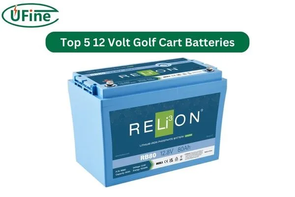 relion 12 volt golf cart battery