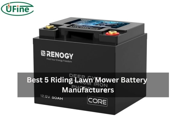 renogy riding lawn mower battery